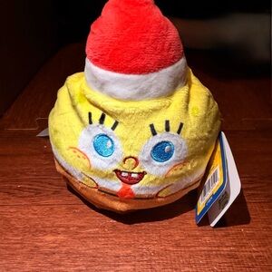 Teeturtle SpongeBob Holiday Plush Toy - reversible